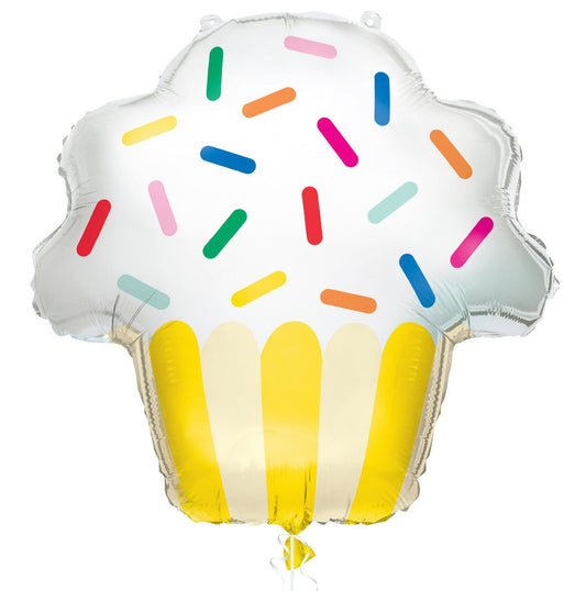 Cupcake Shape Foil Balloon 73.6cm - The Party Marketplace