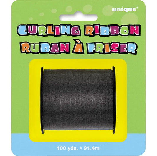 Curling Ribbon Roll - Black (91.4m) - The Party Marketplace