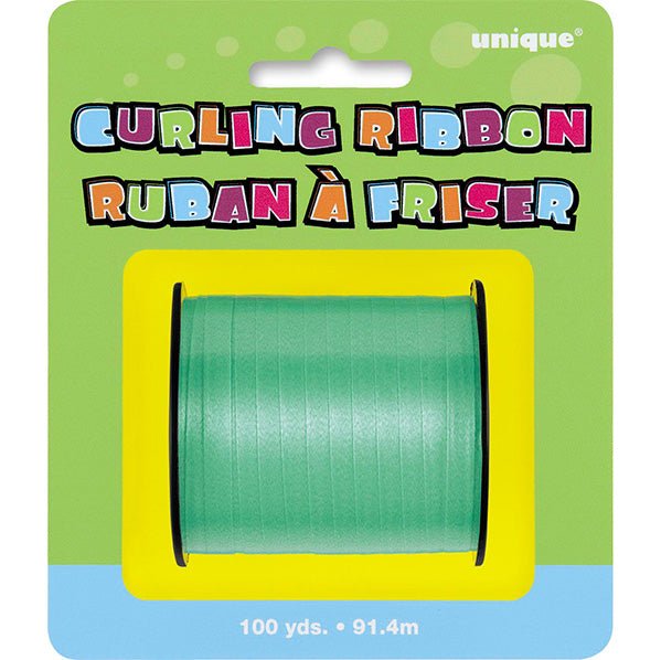 Curling Ribbon Roll - Green (91.4m) - The Party Marketplace