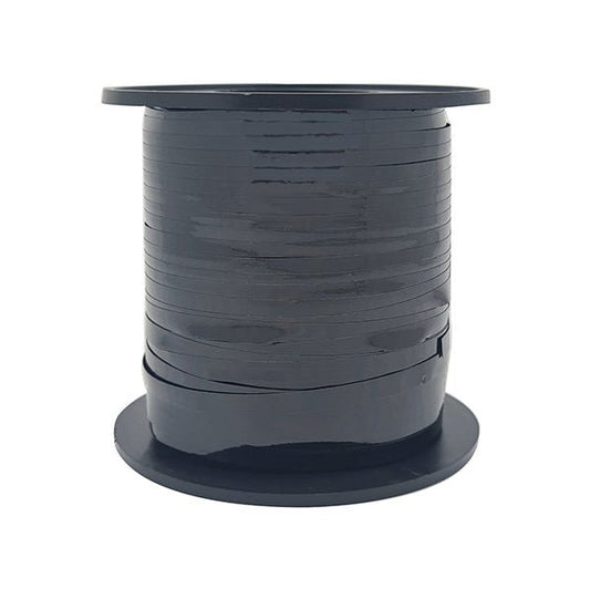 Curling Ribbon Roll - Metallic Black (228m) - The Party Marketplace