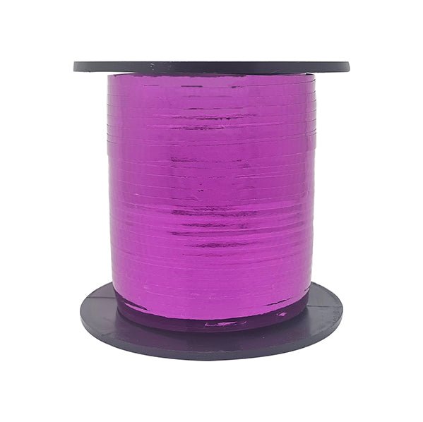 Curling Ribbon Roll - Metallic Purple (228m) - The Party Marketplace