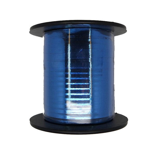 Curling Ribbon Roll - Metallic Royal Blue (228m) - The Party Marketplace