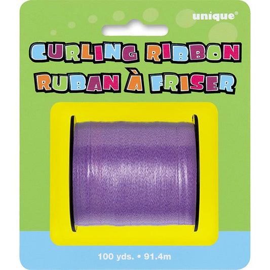 Curling Ribbon Roll - Purple (91.4m) - The Party Marketplace