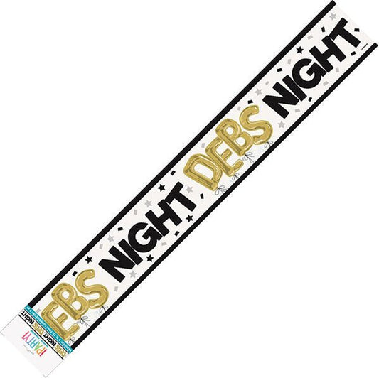"Debs Night" Foil Banner - 2.74m - The Party Marketplace