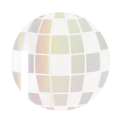 Disco Ball Acrylic Drink Markers (Pack of 6) - The Party Marketplace