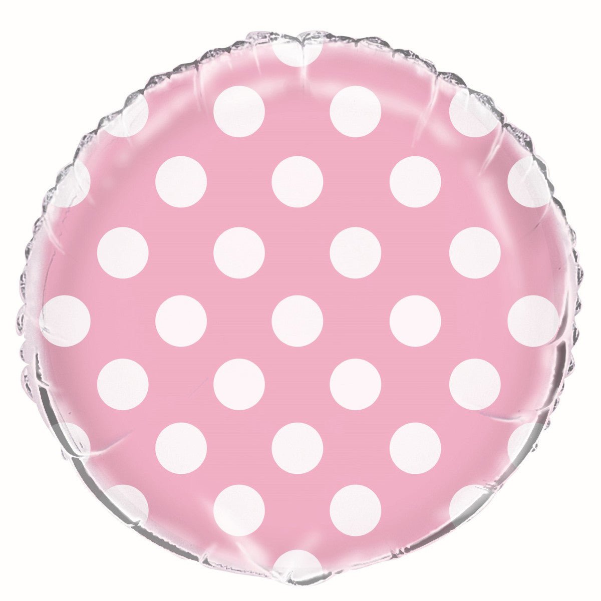 Dots Foil Balloon 45cm - Lovely Pink - The Party Marketplace