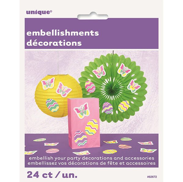 Easter Embellishments (24 Piece Kit) - The Party Marketplace