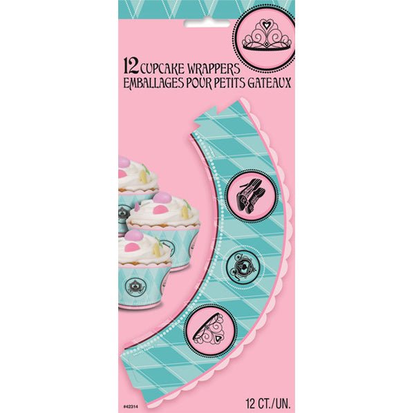 Fairytale Princess Cupcake Wrappers (For 12) - The Party Marketplace
