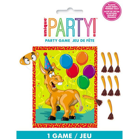 Festive Donkey Blindfold Game - The Party Marketplace