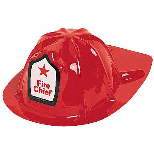 Fire Chief Helmet - Child (Red) - The Party Marketplace