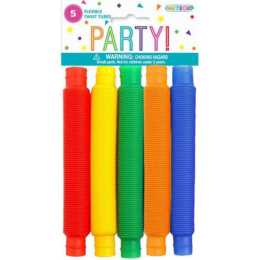 Flexible Twist Tubes (Pack of 5) - The Party Marketplace