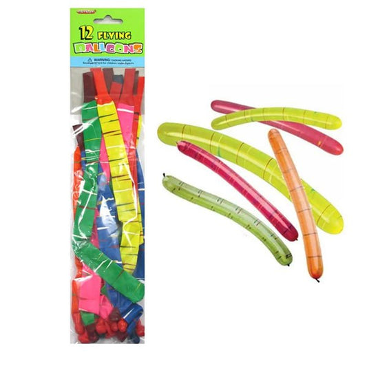 Flying Balloons (Pack of 12) - The Party Marketplace