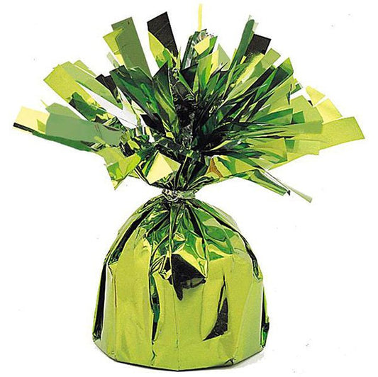 Foil Balloon Weight - Lime Green - The Party Marketplace