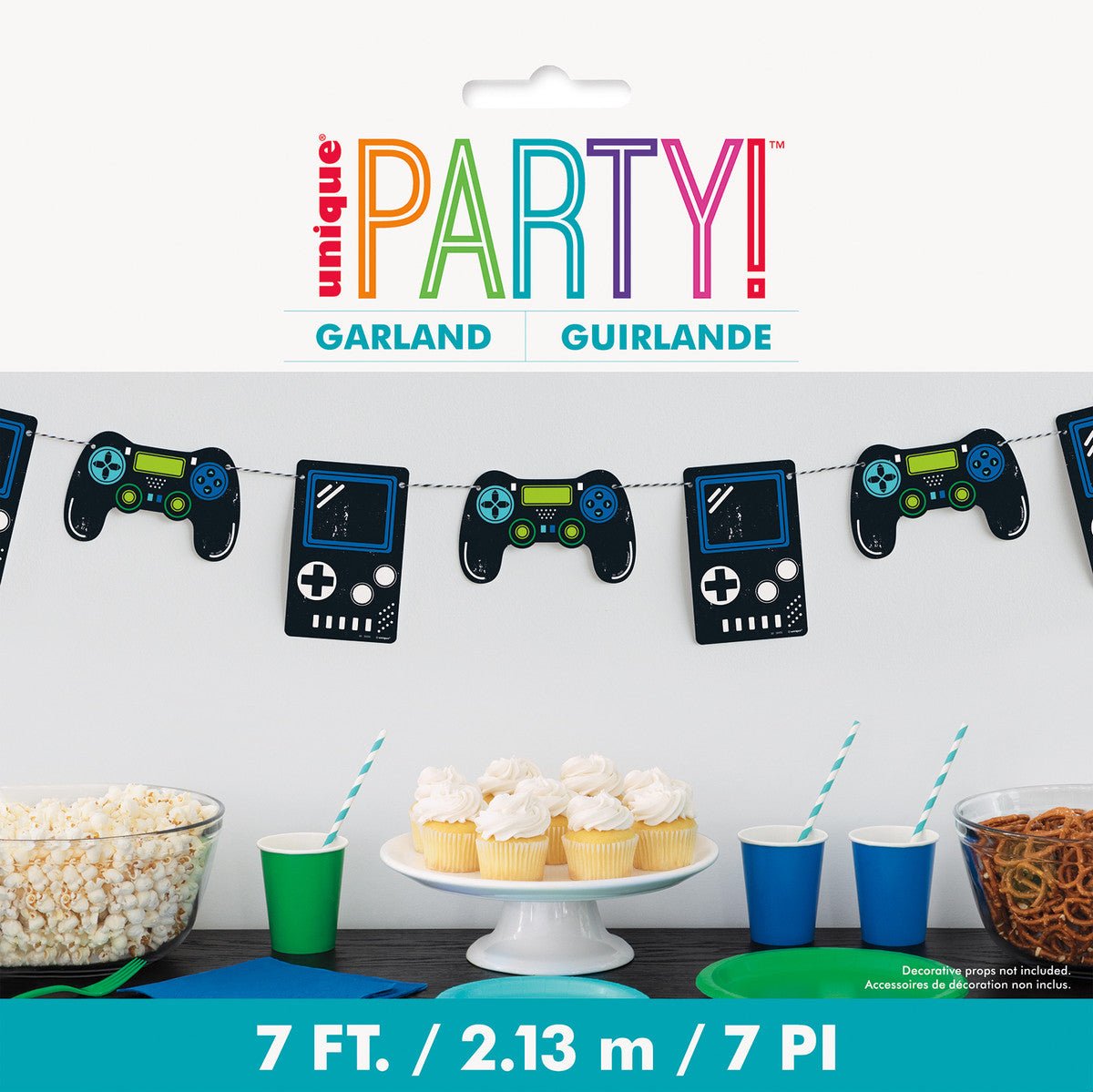 Gamer Garland (2.13m) - The Party Marketplace
