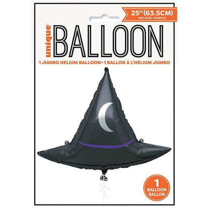 Giant Witch's Hat Foil Balloon 63.5cm - The Party Marketplace