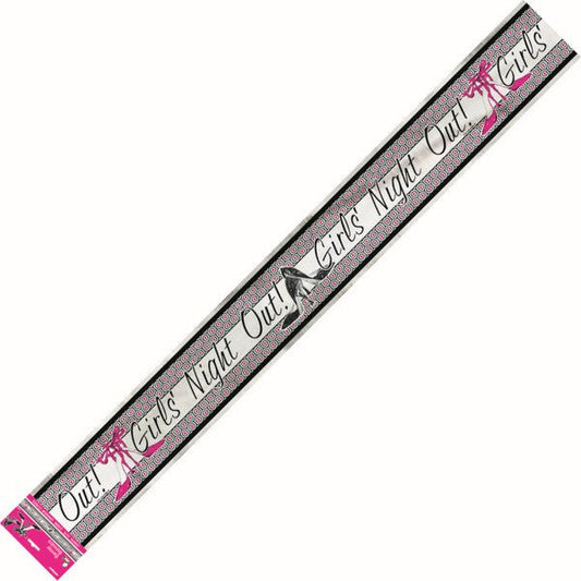 "Girls Night Out" Foil Banner - 3.65m - The Party Marketplace