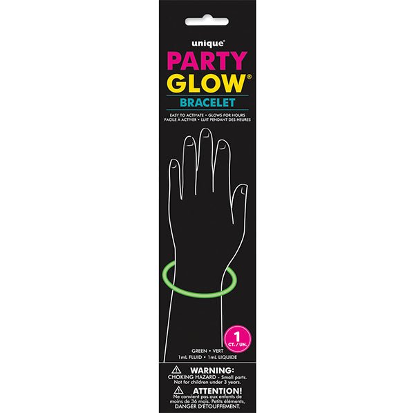 Glow Bracelet - Green - The Party Marketplace
