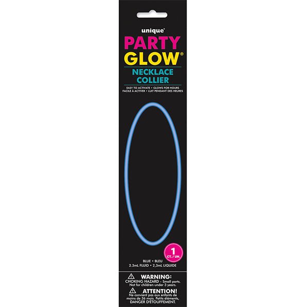 Glow Necklace - Blue - The Party Marketplace