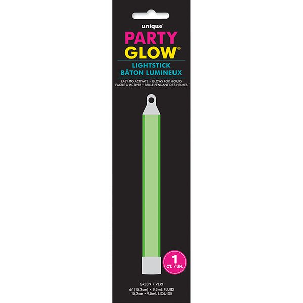 Glow Stick - Green (15cm) - The Party Marketplace