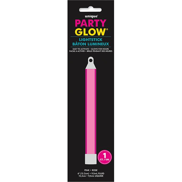 Glow Stick - Pink (15cm) - The Party Marketplace