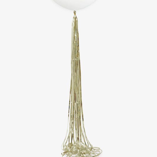 Gold Foil Tassel Balloon Tail 1.82m - The Party Marketplace