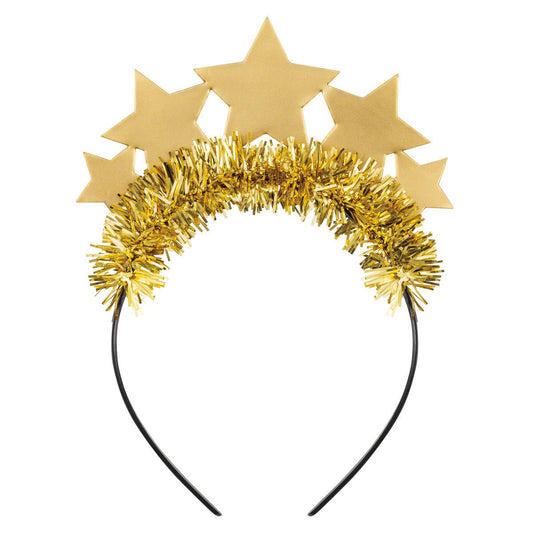 Gold Star Foil Headband - The Party Marketplace