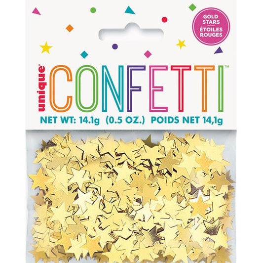 Gold Stars Confetti (14g) - The Party Marketplace