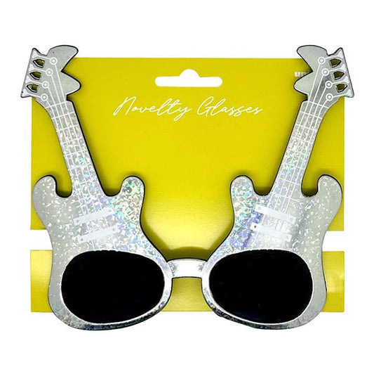 Guitar Shaped Novelty Glasses - The Party Marketplace