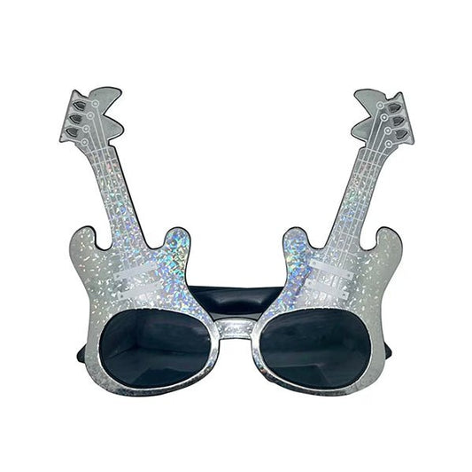 Guitar Shaped Novelty Glasses - The Party Marketplace