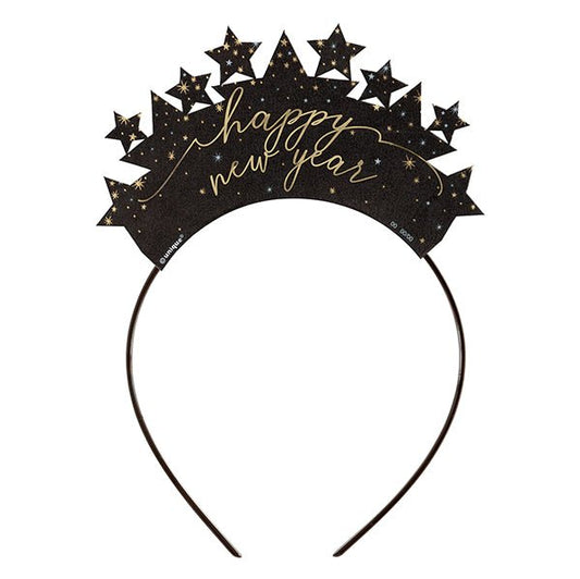 "Happy New Year" Disco Headbands (Pack of 4) - The Party Marketplace