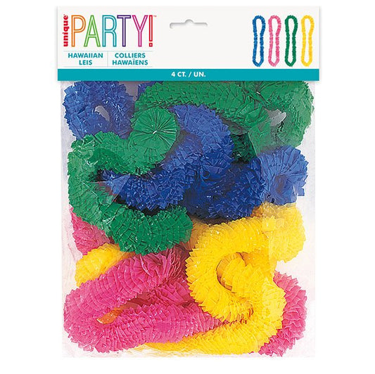 Hawaiian Leis (Pack of 4) - The Party Marketplace