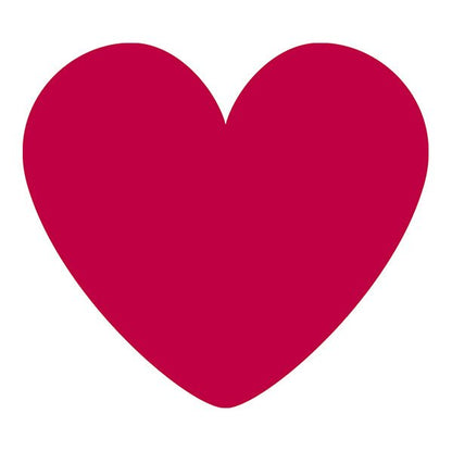 Heart Cutout Decorations (Pack of 10) - The Party Marketplace