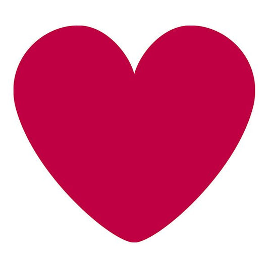 Heart Cutout Decorations (Pack of 10) - The Party Marketplace