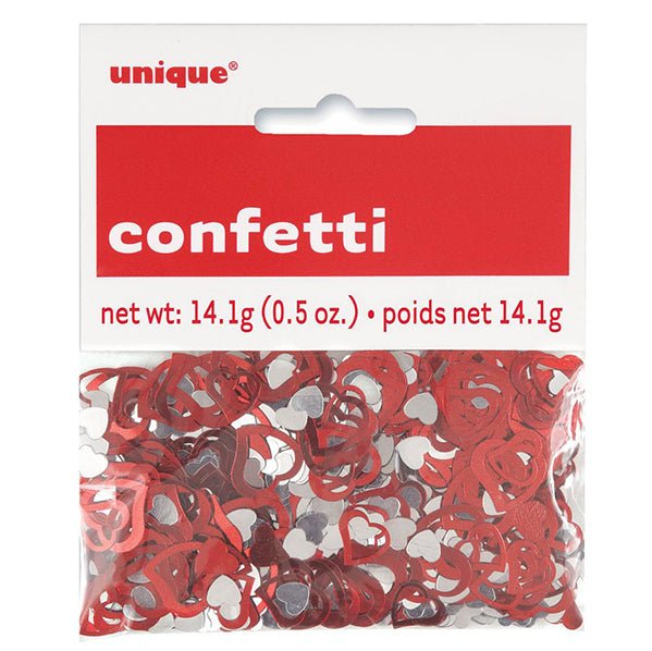 Hearts Foil Confetti (14g) - The Party Marketplace