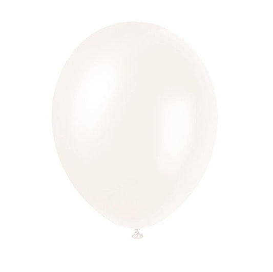 Iridescent White Premium Pearl Balloons 30cm (Pack of 8) - The Party Marketplace