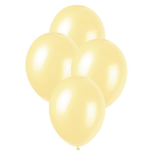 Ivory Pearl Premium Balloons 30cm (Pack of 50) - The Party Marketplace