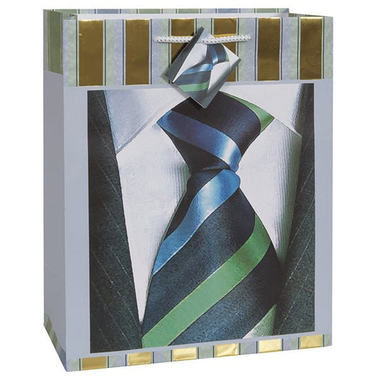 Large Gift Bag - Business Gold Foil - The Party Marketplace