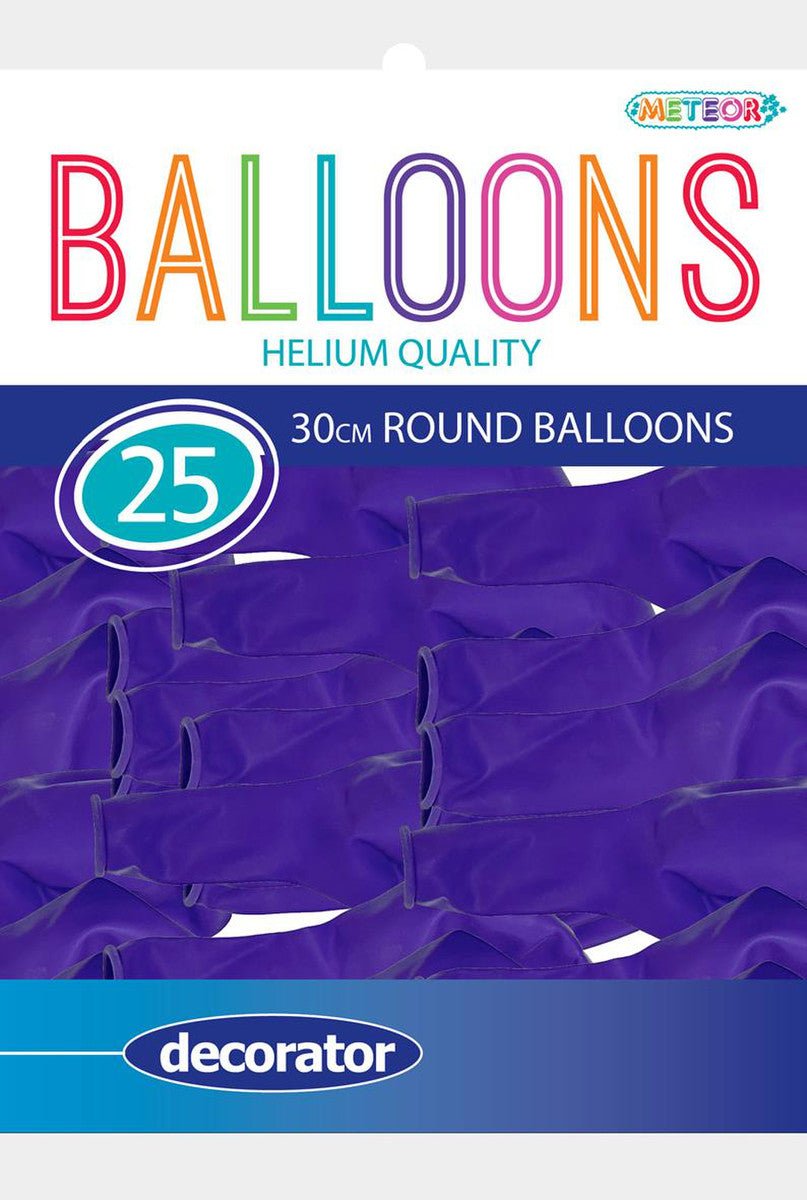 Lavender Decorator Balloons 30cm (Pack of 25) - The Party Marketplace