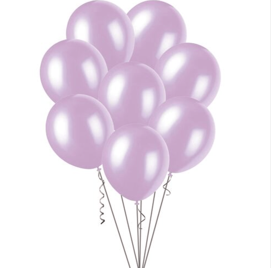 Lavender Pearl Balloons 30cm (Pack of 25) - The Party Marketplace