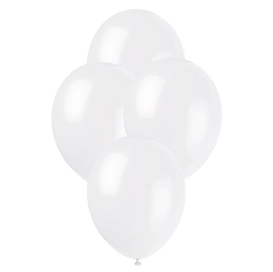 Linen White Premium Balloons 30cm (Pack of 50) - The Party Marketplace