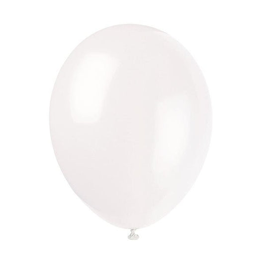 Linen White Premium Decorator Balloons 30cm (Pack of 10) - The Party Marketplace