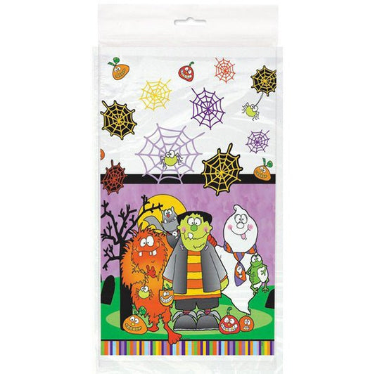 Little Monsters Printed Tablecover 137cm x 213cm - The Party Marketplace