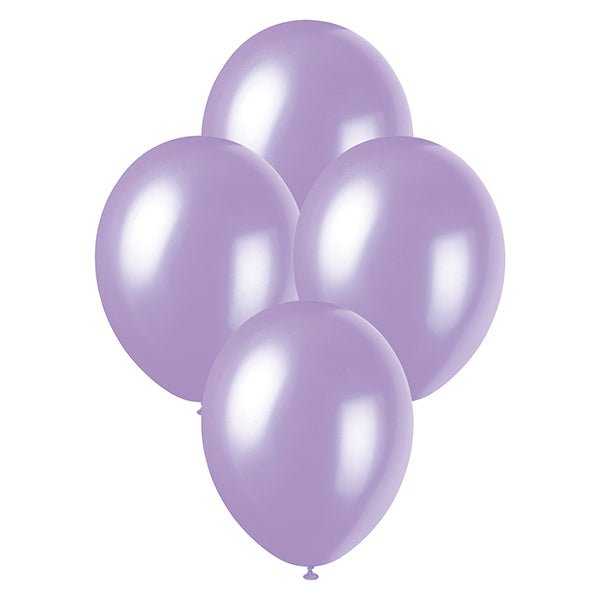 Lovely Lavender Pearl Premium Balloons 30cm (Pack of 50) - The Party Marketplace