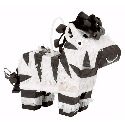 Mini Piñata - Zebra - The Party Marketplace