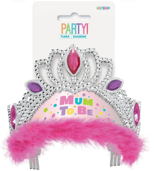 "Mum To Be" Tiara - Pink - The Party Marketplace