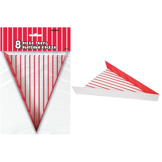 Paper Pizza Trays (Pack of 8) - The Party Marketplace