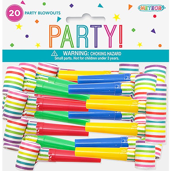 Party Blowouts (Pack of 20) - The Party Marketplace