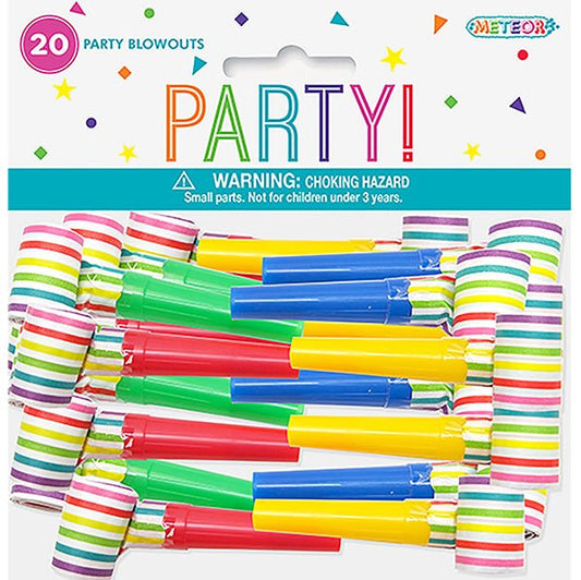 Party Blowouts (Pack of 20) - The Party Marketplace
