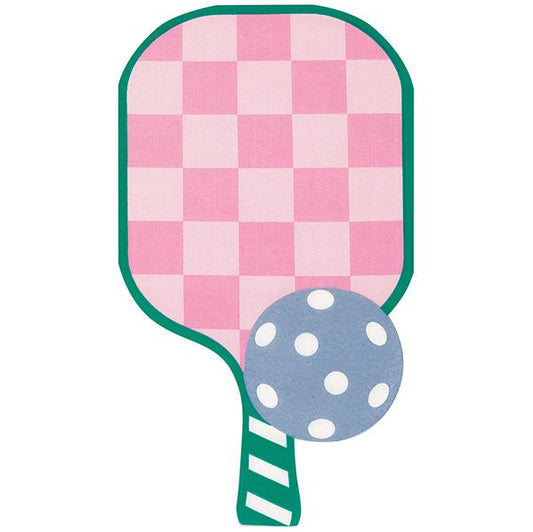 Pickleball Paddle Shaped Guest Napkins (Pack of 16) - The Party Marketplace