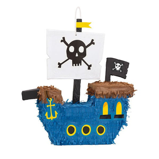 Piñata - Blue Pirate Ship - The Party Marketplace